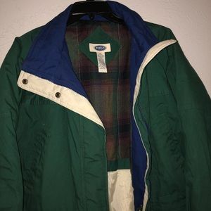 Forrest green windbreaker